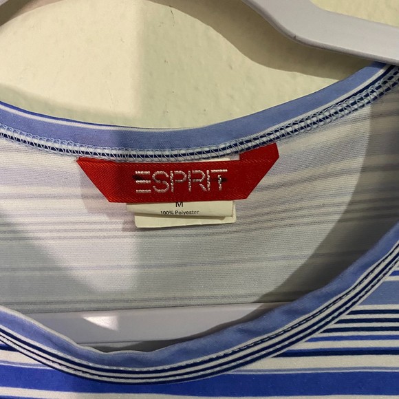 Esprit Y2K striped tee shirt dress‎ - Picture 3 of 4